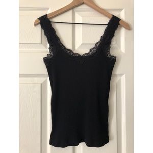 J.Crew black tank